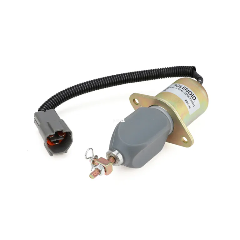 12V 3A Fuel Stop Oil Solenoid Valve 1751ES-12A3UC12BIS for Hyundai R60-5 R60-6 R210-5 R335-7 online 12V 3A Fuel Stop Oil Solenoid Valve 1751ES-12A3UC12BIS for Hyundai R60-5 R60-6 R210-5 R335-7 online
