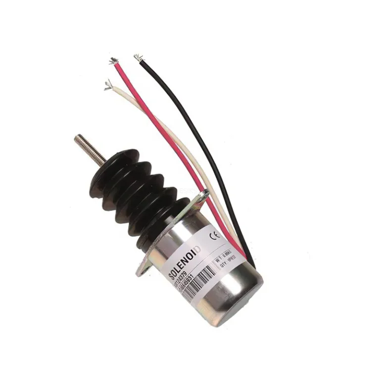 12V Fuel Shut Off Solenoid AM124379 For John Deere Wheel Loader 544G 624G 644G online 12V Fuel Shut Off Solenoid AM124379 For John Deere Wheel Loader 544G 624G 644G online