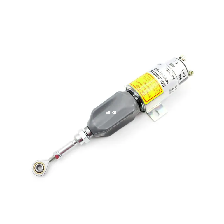 12V Fuel Stop Oil Solenoid Valve B4002-1115030 for Yuchai Komatsu Excavator PC60-7 PC120-7 PC200-7 online 12V Fuel Stop Oil Solenoid Valve B4002-1115030 for Yuchai Komatsu Excavator PC60-7 PC120-7 PC200-7 online