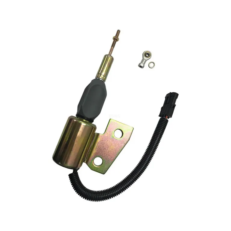 12V Stop Solenoid 3991167 SA-4941-12 For Cummins 4BT Hyundai R130 R170 online 12V Stop Solenoid 3991167 SA-4941-12 For Cummins 4BT Hyundai R130 R170 online