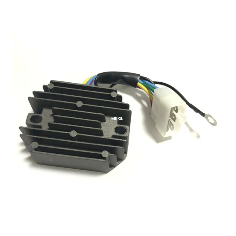 12V Voltage Regulator 6 Wire 15533-64600 H1550-64600 76611-55440 For Kubota Tracctor B5200 B6200 B7200 B8200 B9200 online 12V Voltage Regulator 6 Wire 15533-64600 H1550-64600 76611-55440 For Kubota Tracctor B5200 B6200 B7200 B8200 B9200 online