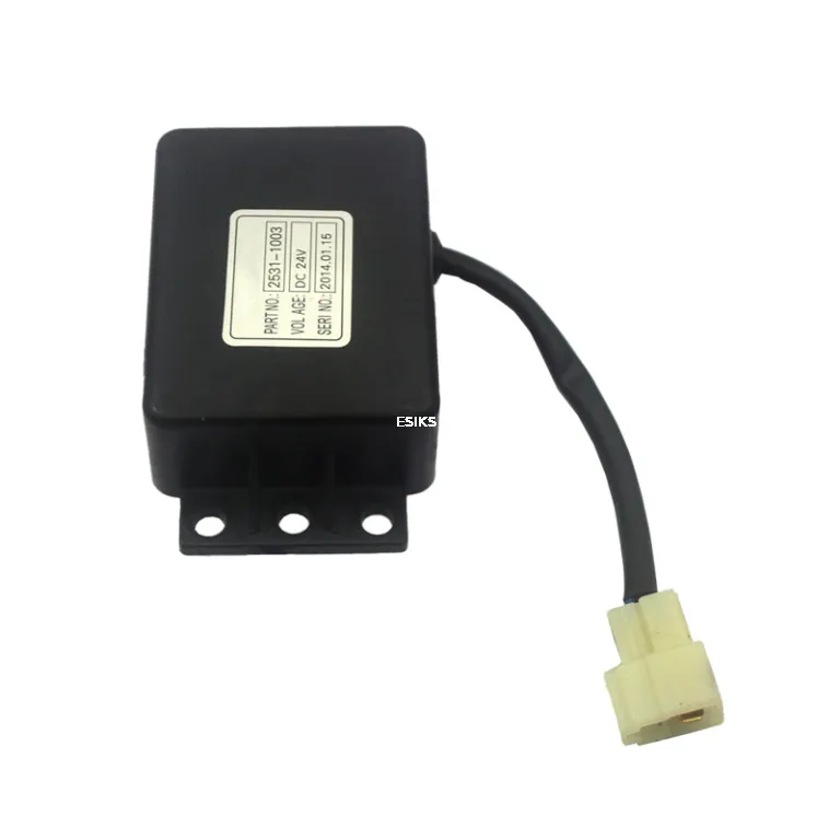 12V Wiper Timer Relay 2537-9008 for Doosan Daewoo Excavator DH220-5 DH220-7 DH215-7 online 12V Wiper Timer Relay 2537-9008 for Doosan Daewoo Excavator DH220-5 DH220-7 DH215-7 online