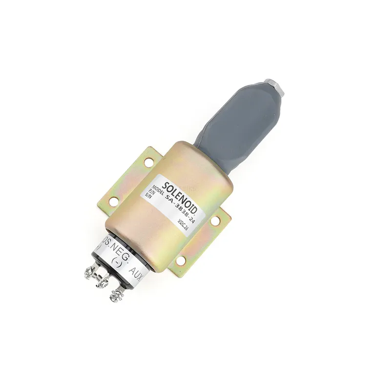 24V Stop Solenoid 2003-24E7U1B1S2A SA-3838-24 For Cummins Engine online 24V Stop Solenoid 2003-24E7U1B1S2A SA-3838-24 For Cummins Engine online