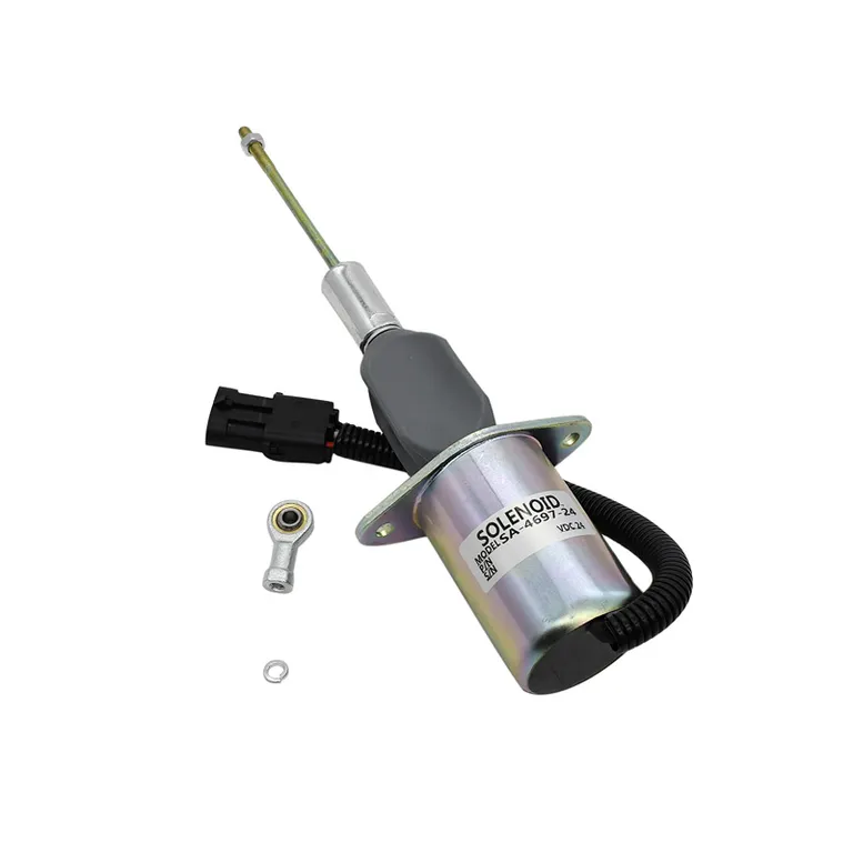 24V Stop Solenoid 3934117 SA-4697-24 For Cummins Engine online 24V Stop Solenoid 3934117 SA-4697-24 For Cummins Engine online