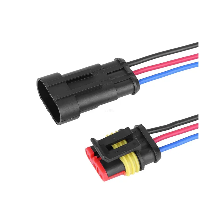 2 sets - Car Waterproof 10 Pin Electrical Wire Connector Plug online 2 sets - Car Waterproof 10 Pin Electrical Wire Connector Plug online