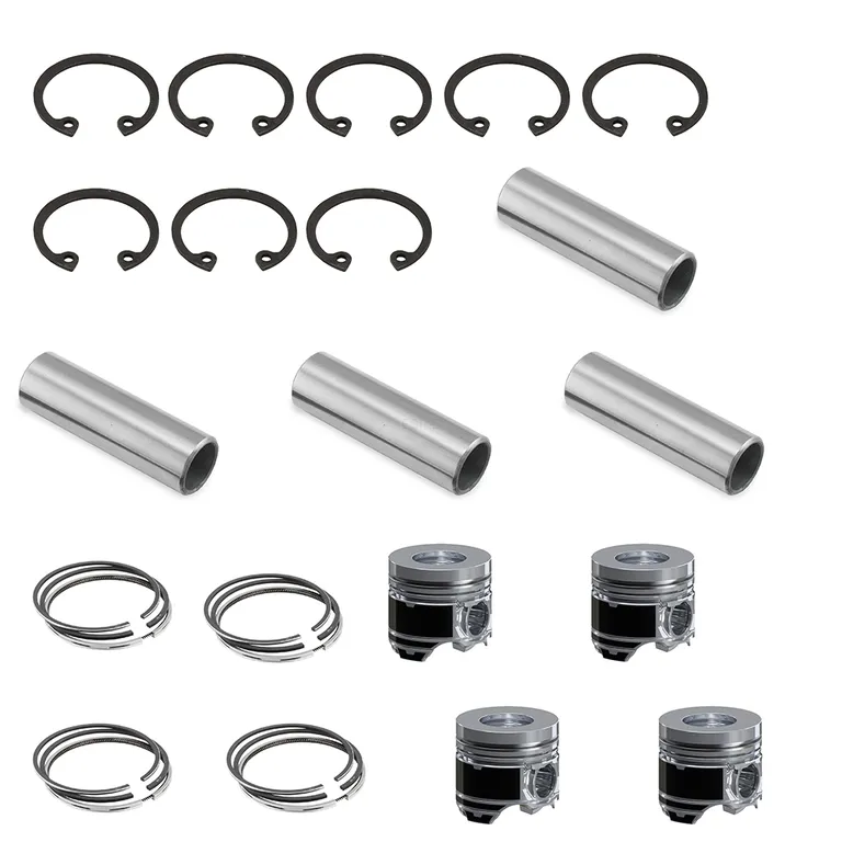 4 pcs Pistons with Pistion Rings for Komatsu 4D95L-1FF Engine online 4 pcs Pistons with Pistion Rings for Komatsu 4D95L-1FF Engine online