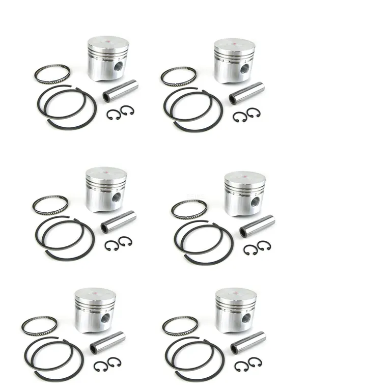6 Cylinder Piston Set With Rings fit for Mitsubishi S6E S6E2 Forklift online