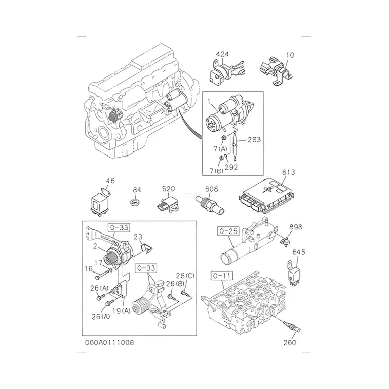 Controller 8980401600 for Isuzu 6WG1 Engine Hitachi ZX450-3 Excavator online Controller 8980401600 for Isuzu 6WG1 Engine Hitachi ZX450-3 Excavator online