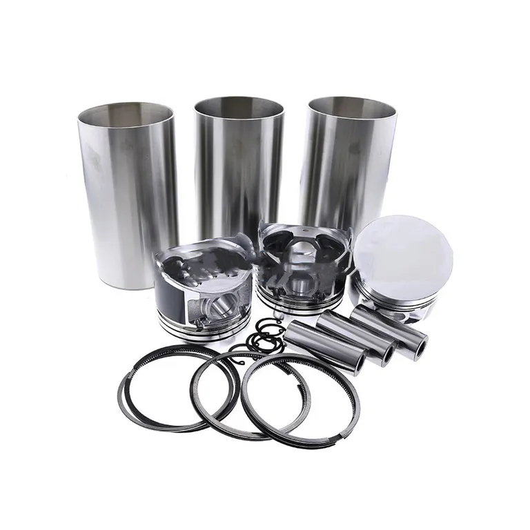 Cylinder Liner 3 Units 1 Set For Komatsu Excavator PC40FR-1 PC40FR-2 Yanmar Engine 3TNE88 Komatsu Engine 3D88 online
