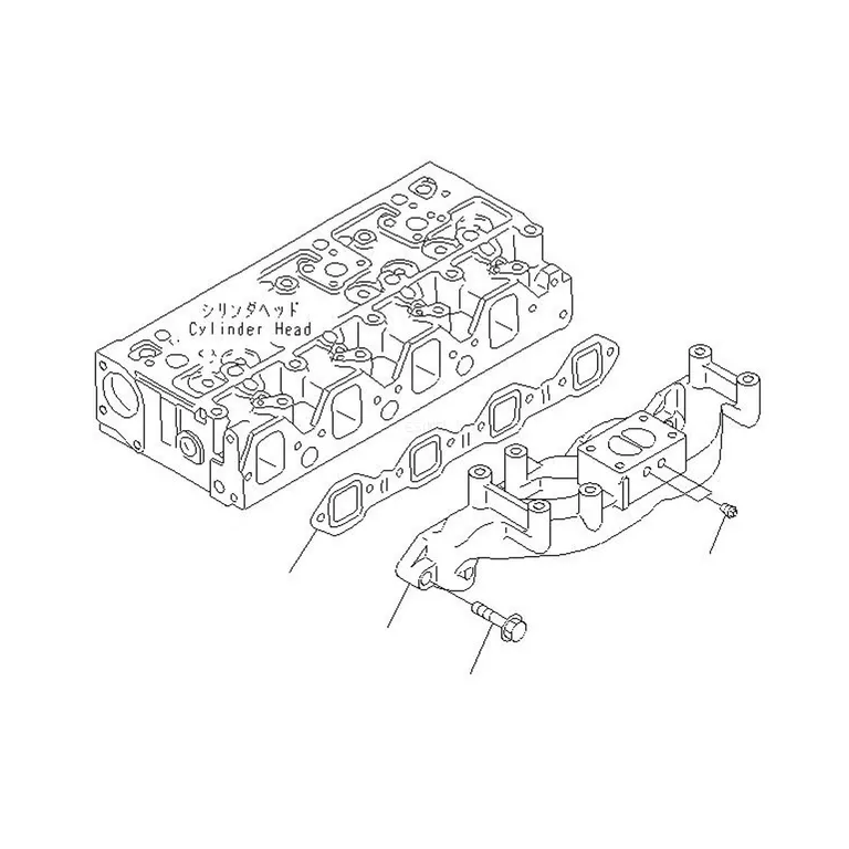 Exhaust Manifold Muffler 6205-11-5130 for Komatsu EGS65-5 S4D95LE-2 Cummins B3.3 Engine Doosan Daewoo 470 plus Skid Steer online Exhaust Manifold Muffler 6205-11-5130 for Komatsu EGS65-5 S4D95LE-2 Cummins B3.3 Engine Doosan Daewoo 470 plus Skid Steer online
