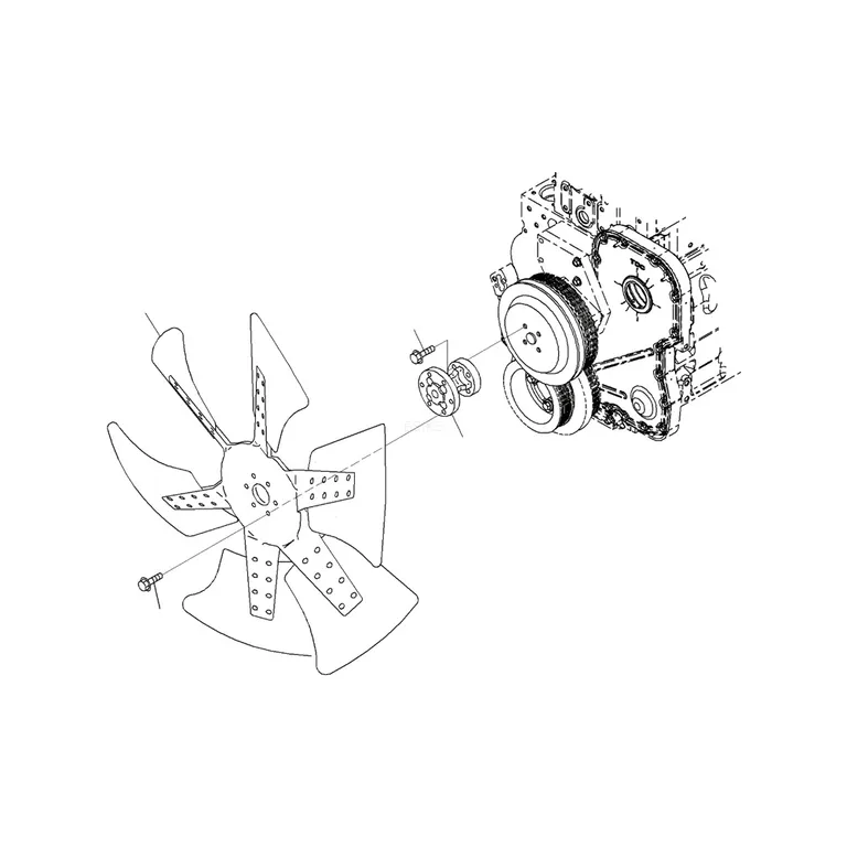 Fan Spacer 6743-61-3810 20Y-01-28110 For Komatsu Engine 6D114 Excavator PC300-7 online Fan Spacer 6743-61-3810 20Y-01-28110 For Komatsu Engine 6D114 Excavator PC300-7 online
