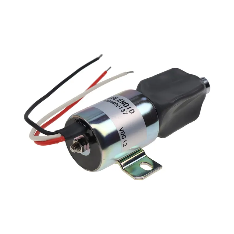 Fuel Shutdown Solenoid 1756ES-12E3ULB1S5 SA-4735-12 for Hyundai Excavator R200-5E R200-5 online Fuel Shutdown Solenoid 1756ES-12E3ULB1S5 SA-4735-12 for Hyundai Excavator R200-5E R200-5 online