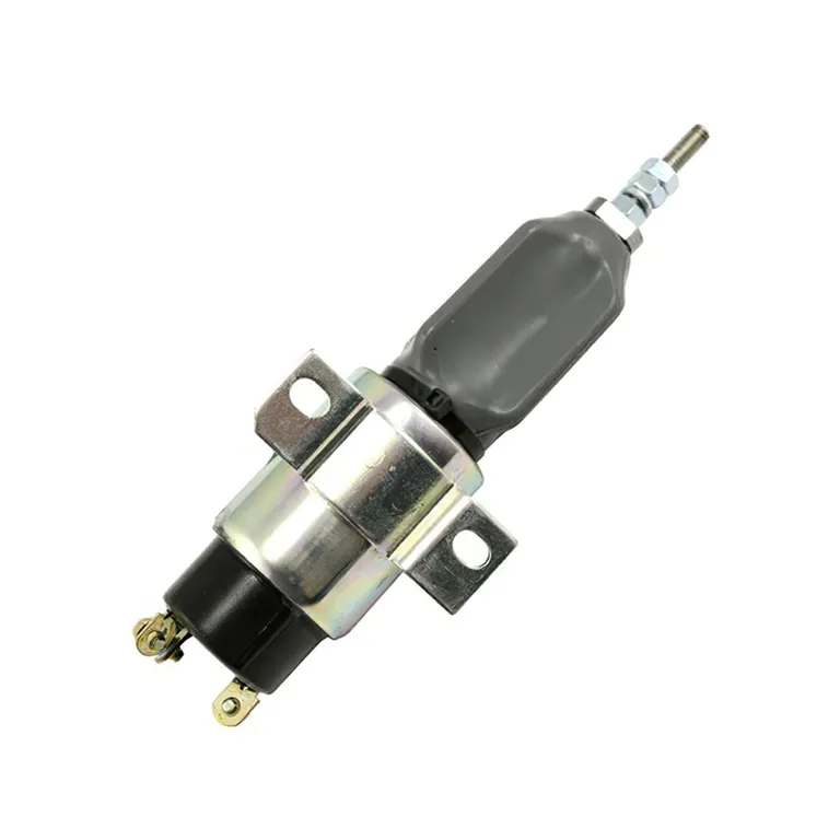 Fuel Shutoff Solenoid 1751-12E7U1B1S5A for Cummins Caterpillar CAT Excavator E70B E320 online Fuel Shutoff Solenoid 1751-12E7U1B1S5A for Cummins Caterpillar CAT Excavator E70B E320 online