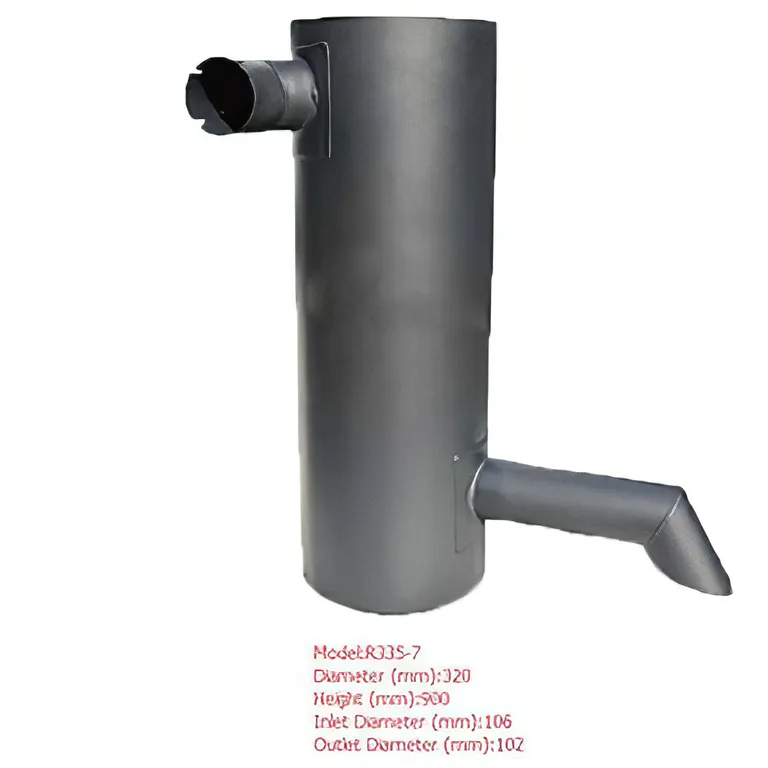 Muffler Silencer for Hyundai Excavator R60-7 online Muffler Silencer for Hyundai Excavator R60-7 online