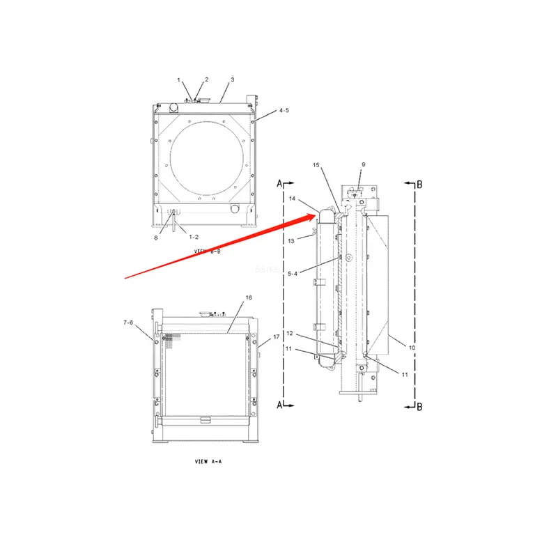 Oil Cooler 190-5789 for Mitusbishi Engine 4M40 Caterpillar Excavator CAT 307C online Oil Cooler 190-5789 for Mitusbishi Engine 4M40 Caterpillar Excavator CAT 307C online