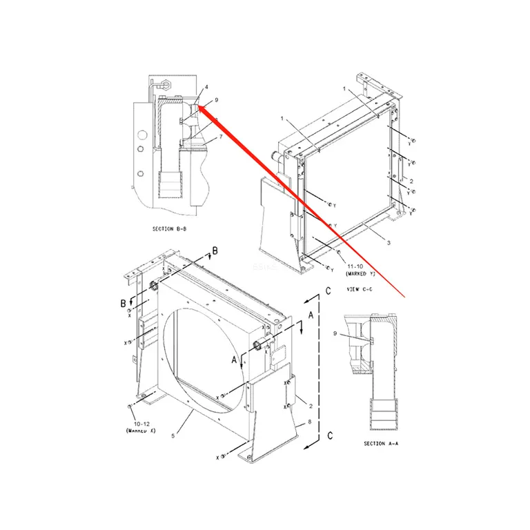 Oil Cooler 2040988 for Caterpillar CAT Excavator E330C online