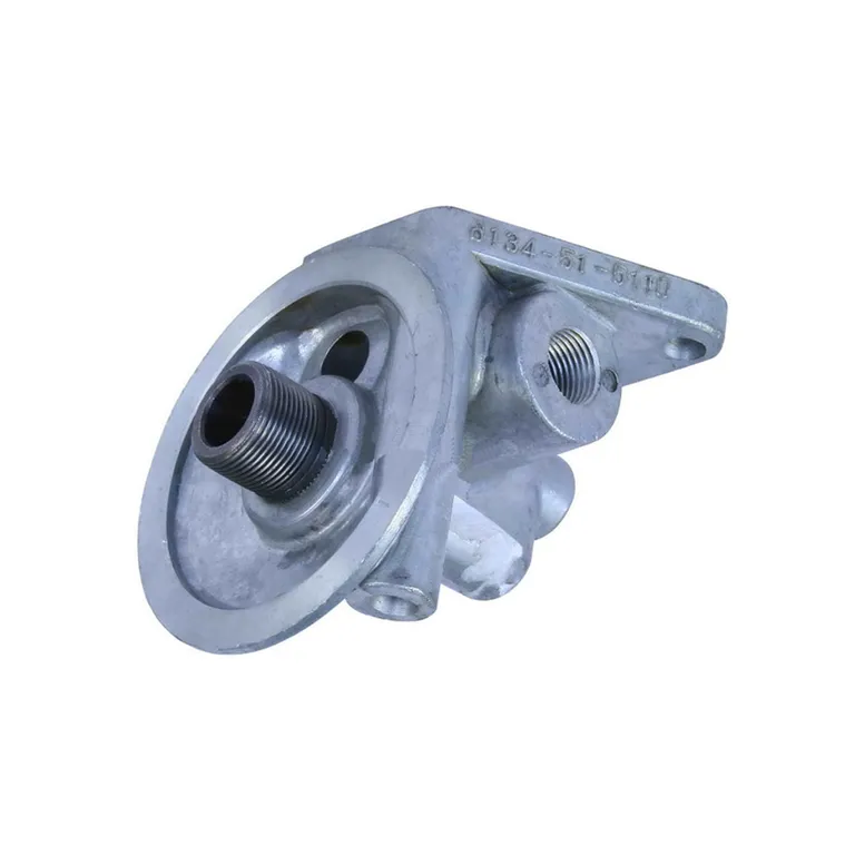 Oil Filter Head 6134-51-5110 for Komatsu Engine 6D105 Excavator PC200-3 online Oil Filter Head 6134-51-5110 for Komatsu Engine 6D105 Excavator PC200-3 online