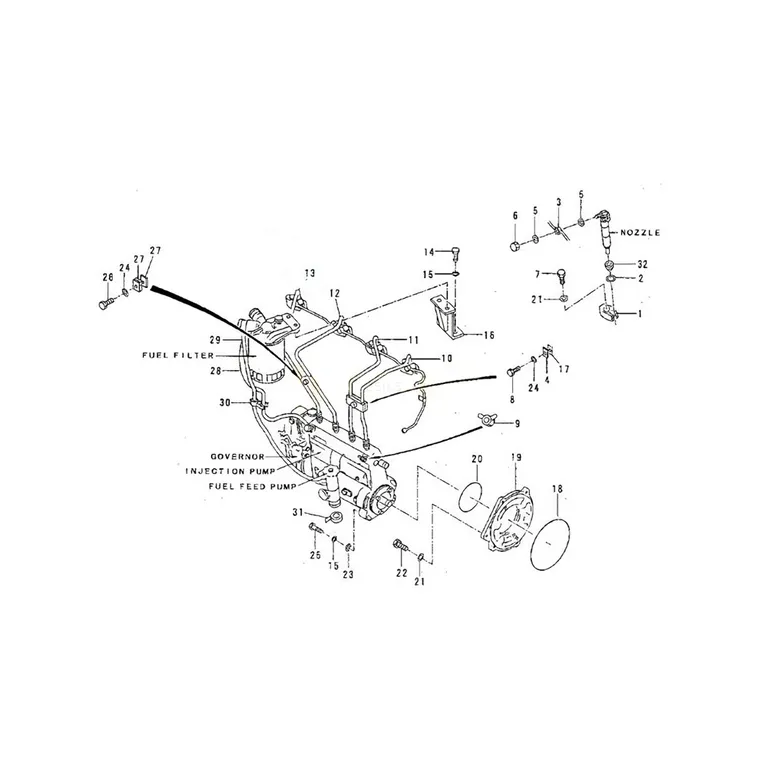 Pipe 5I-7876 Original For Caterpillar CAT Excavator 311 311B 312 312B Engine 3064 online