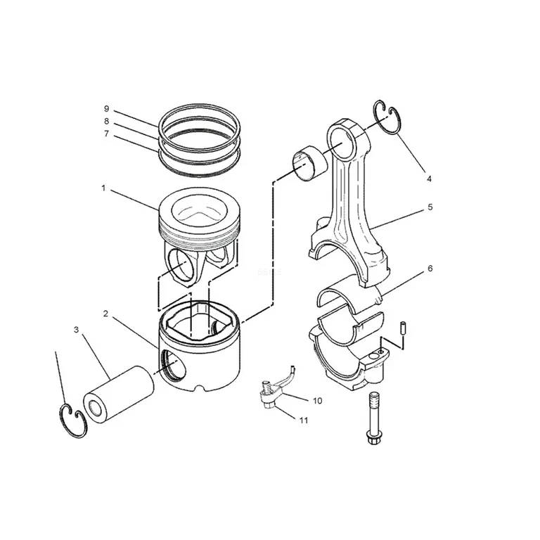 Piston Crown 149-5566 for Caterpillar CAT 3406E Engine in USA online Piston Crown 149-5566 for Caterpillar CAT 3406E Engine in USA online