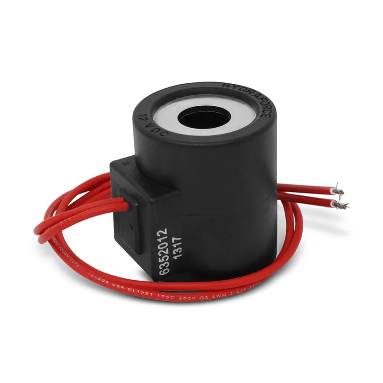 Solenoid Valve Coil 6352012 for HydraForce Stem Series 10 12 16 38 58 18 Wire Leads 12V DC Size 10 online